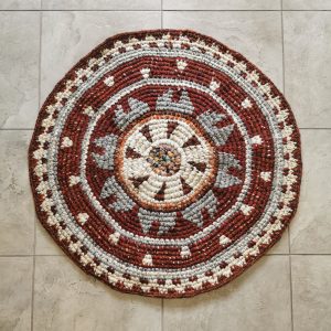 Дыванок вязаны