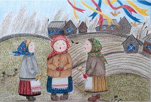 Паштоўка "Гуканне вясны"