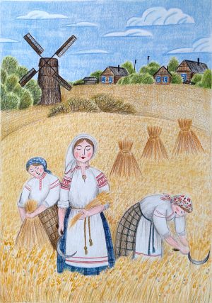 Паштоўка "Пара, бабкі"