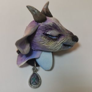 Брошка "Козачка"