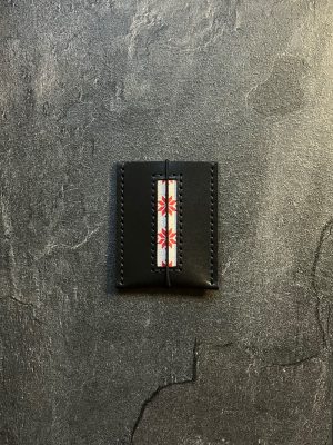 Картхолдэр скураны са стужкай