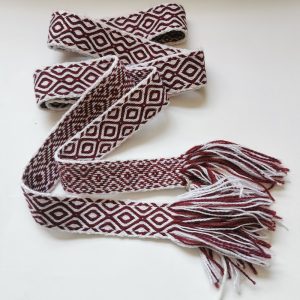 Пас тканы на дошчачках