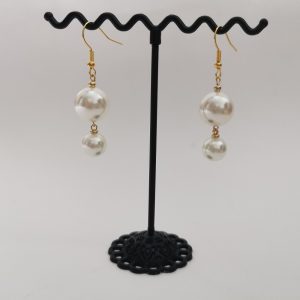 Завушніцы з перлінамі штучнымі