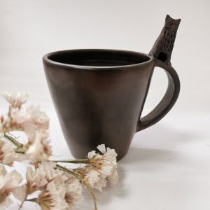 Кубак конусны керамічны малачоны з катом