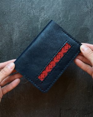 Вокладка для пашпарта скураная з гравіроўкай